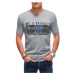 Edoti Men's printed t-shirt