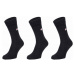 Champion CREW MEN CITY SOCKS X3 Pánske ponožky, čierna, veľkosť
