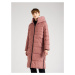 RINO & PELLE Zimný kabát  staroružová / hrdzavo červená