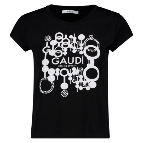 GAUDI Graphic Black tričko Gaudí