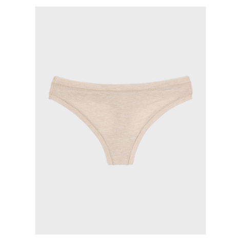 GAP Nohavičky tanga breathe thong Béžová