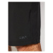 CMP Bavlnené šortky 3T51847 Čierna Regular Fit