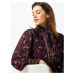 MICHAEL Michael Kors Košeľové šaty 'Zinnia'  farba lesného ovocia