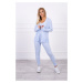 3-piece sweater set blue