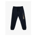 Koton Jogger Sweatpants Slogan Printed Pocket Tied Waist