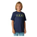 detské tričko Fox Yth Pinnacle Ss Tee Deep Cobalt