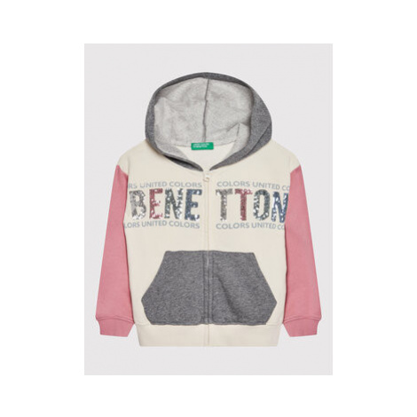 Dievčenské mikiny so zapínaním United Colors of Benetton