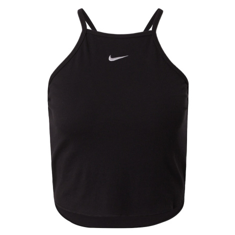 Nike Sportswear Top  čierna / biela