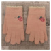 Detské ružové rukavice FUIT