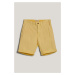 ŠORTKY GANT WASHED COTTON CHINO SHORTS LEMONADE YELLOW