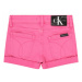 Calvin Klein Jeans Džínsové šortky Colored IG0IG00446 Ružová Slim Fit