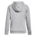 Mikina Under Armour Essential Fleece Hoodie Mod Gray Light Heather