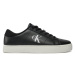 Calvin Klein Jeans Sneakersy Classic Cupsole Low Laceup Lth YM0YM00864 Čierna
