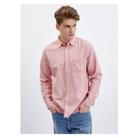 Ružová pánska košeľa GAP