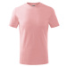 Malfini Basic Detské tričko 138 ružová
