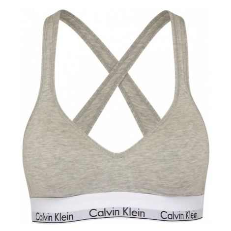 Calvin Klein Podprsenka 'Lift'  sivá melírovaná