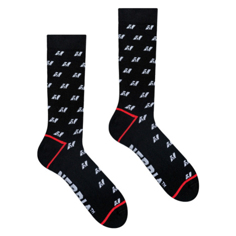 NEBBIA - Športové ponožky unisex 104 (black) - NEBBIA