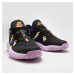 Detská basketbalová obuv Los Angeles Lakers 900 NBA MID-3 čierna