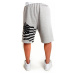 Teplákové šortky Cocaine Life US Fleece Short Grey Black