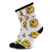 Vans Vysoké detské ponožky Smiley Drip Crew VN000614Y281 Farebná