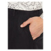 Sisley Bavlnené šortky 4AGHS900O Čierna Regular Fit