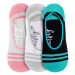 Meatfly PACK - dámske ponožky Low socks S19 G / Small Stripe s