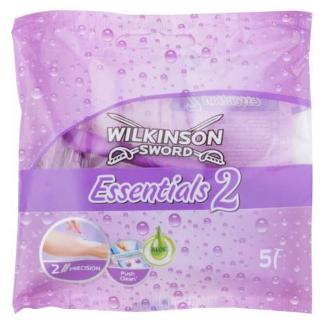Wilkinson Sword Essentials 2 jednorázové holiace strojčeky pre ženy