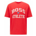 BOSS Casual Tričko 'Russell Athletic'  červená / biela / modrá