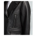 Bunda Karl Lagerfeld Ikonik Leather Biker Jacket Čierna