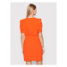 Morgan Každodenné šaty 221-RGAIA.F Oranžová Regular Fit