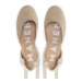 Manebi Espadrilky Low Wedge Espadrilles M 1.1 WL Béžová