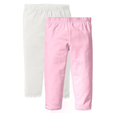 Capri legíny s bio bavlnou (2ks v balení) bonprix