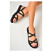 Fox Shoes Black Women's Sandals