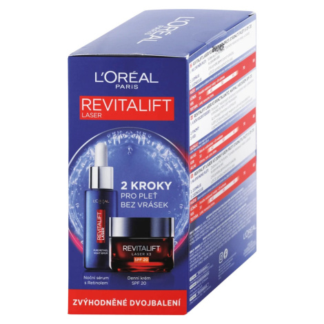 L´oréal Paris Revitalift Laser Retinol Duopack, 50 ml + 30 ml
