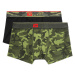 Spodná Bielizeň Diesel Umbx-Damien 2-Pack Boxer-Short Camouflage Green/Black