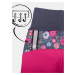 Ružové dievčenské softshellové nohavice Unuo