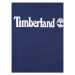 Timberland Tričko T25T77 S Tmavomodrá Regular Fit