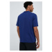 Tréningové tričko Calvin Klein Performance CK Athletic tmavomodrá farba, jednofarebné