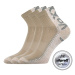 VOXX Revolt ponožky béžové 3 páry 102253