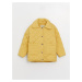 LC Waikiki Shirt Collar Quilted Girls' Coat