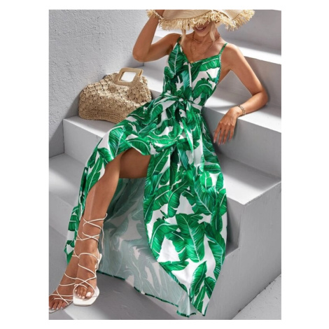 Zelené letné šaty iMóda
