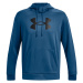 Pánska zateplená tréningová mikina s kapucňou UNDER ARMOUR UA Armour Fleece Big Logo HD-BLU