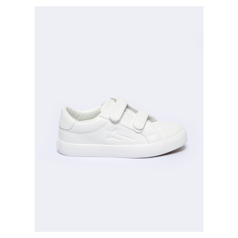 Children's Velcro Sneakers Big Star White