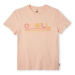 O'Neill ALL YEAR T-SHIRT Dievčenské tričko, oranžová, veľkosť