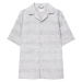 Pull&Bear Košeľa  svetlosivá / sivá melírovaná / biela