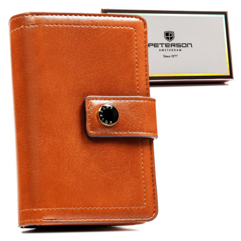Klasická dámska peňaženka vyrobená z ekologickej kože — Peterson