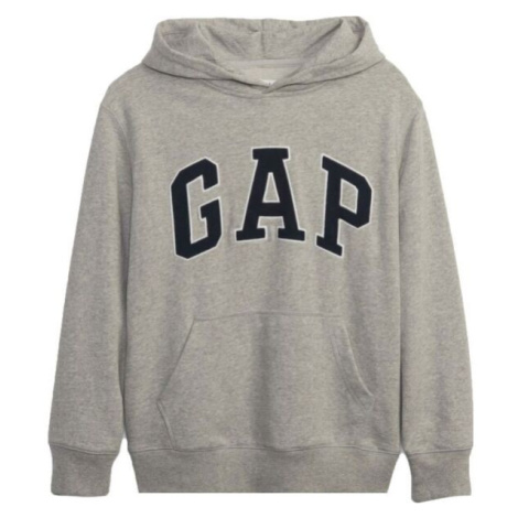 GAP V-FRC FT NEW CAMPUS LOGO HOOD Chlapčenská mikina, sivá, veľkosť