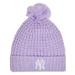 Čapica NEW ERA New York Yankees WMNS Cosy Pom Purple