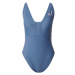 ADIDAS SPORTSWEAR Športové jednodielne plavky 'Iconisea 3-Stripes'  modrá / staroružová