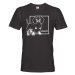 Pánské tričko pre milovníkov psov s potlačou jazvečíka - skvelý darček